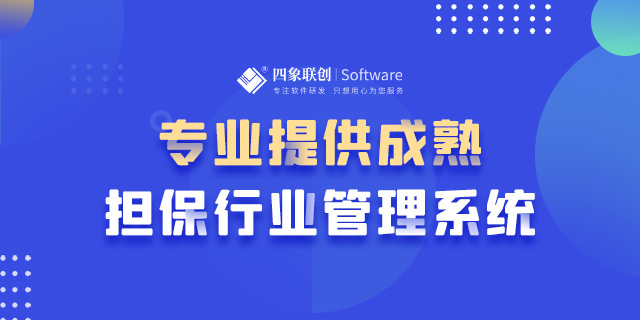 融資性擔(dān)保管理系統(tǒng)